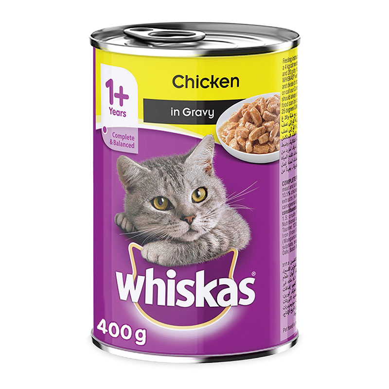 WHISKAS CHICKEN GRAVY 400GM