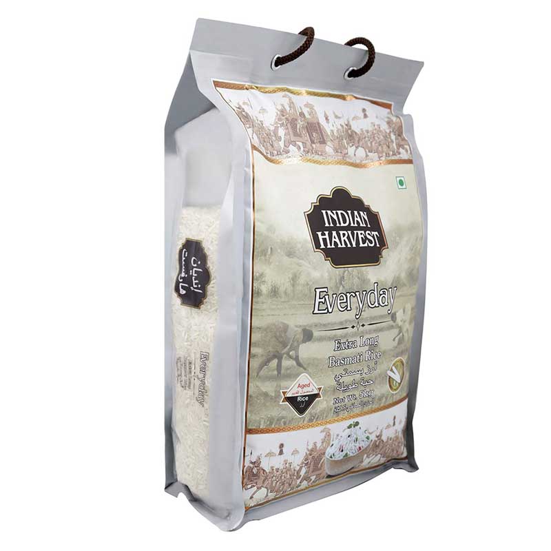 INDIAN HARVEST EVERYDAY BASMATI RICE 5KG