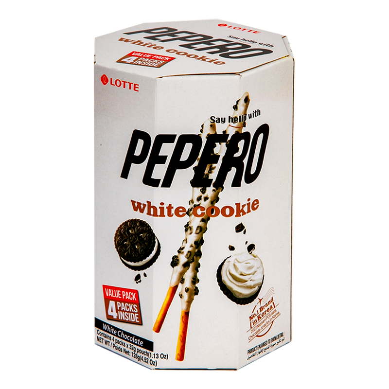 LOTTE PEPRO WHITE COOKIE 4x32GM