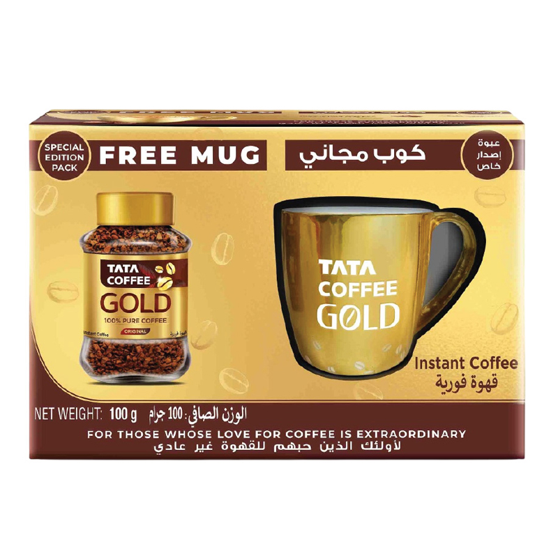 TATA COFFEE GOLD 100GM + MUG