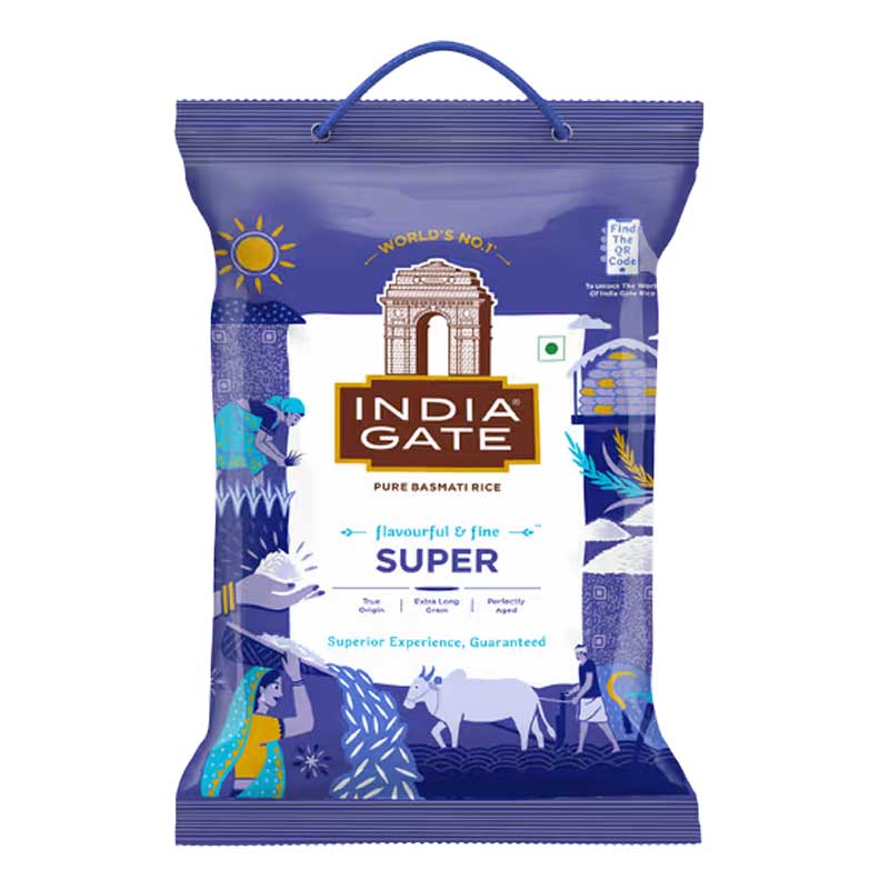INDIA GATE PURE BASMATI RICE 5 KG 20% EXTRA