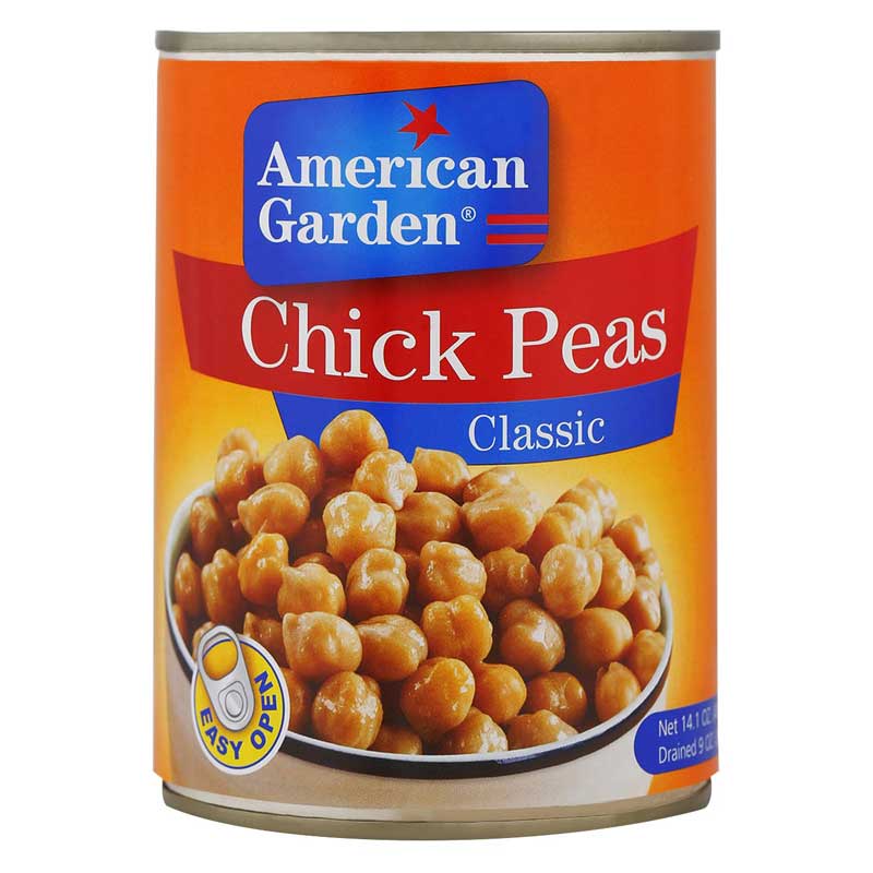 AMERICAN GARDEN CHICK PEAS 400GM