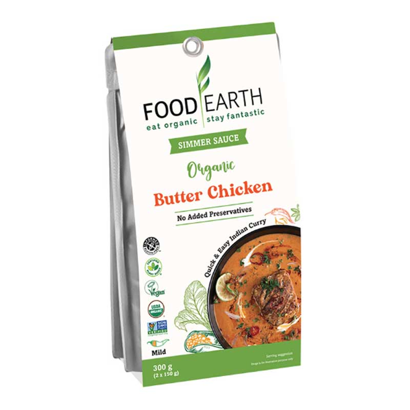 FOOD EARTH BUTTER CHICKEN SAUCE 300GM