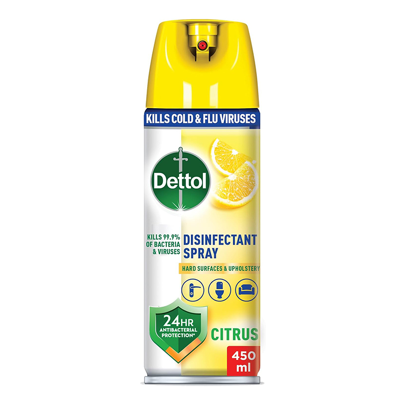 DETTOL ANTIBACTERIAL  SPRAY CITRUS 450ML