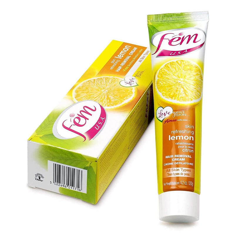 FEM HAIR REMOVAL CREAM LEMON 120GM