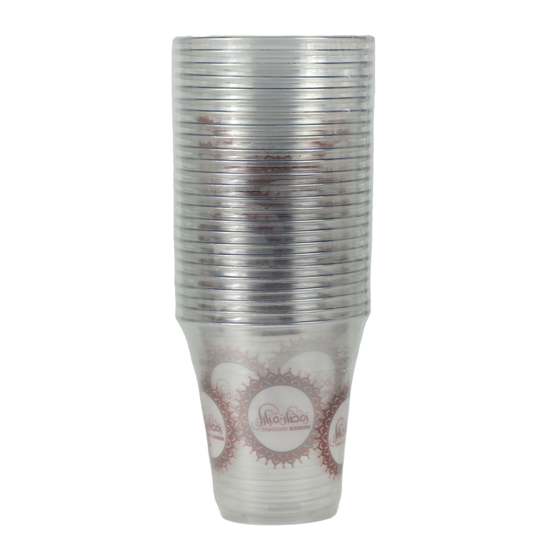 SUNNY RK CLEAR PLASTIC CUPS 8OZ 25S