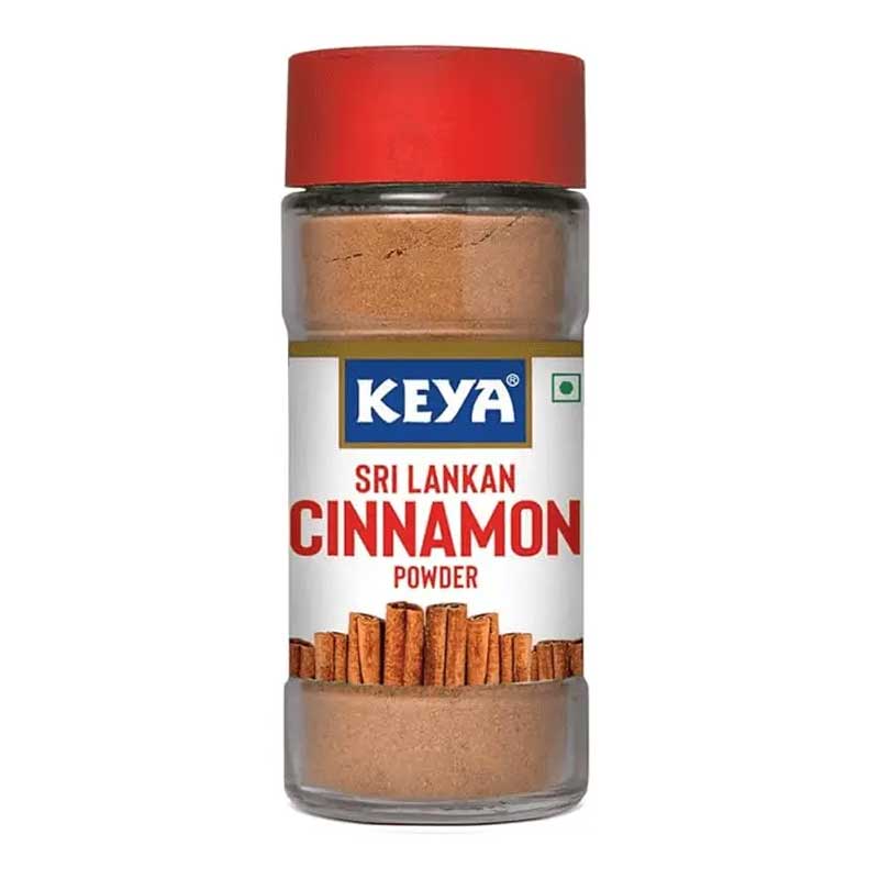 KEYA CINNAMON POWDER GLASS BOTTLE 45GM