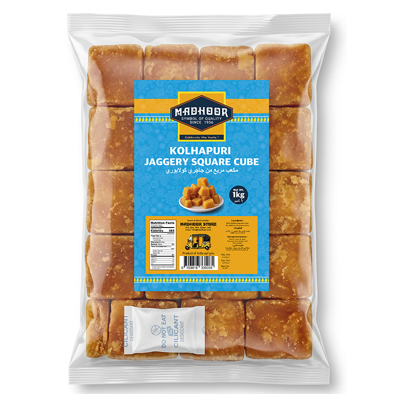 JAGGERY KOLHAPURI CUBE SQUARE 1KG