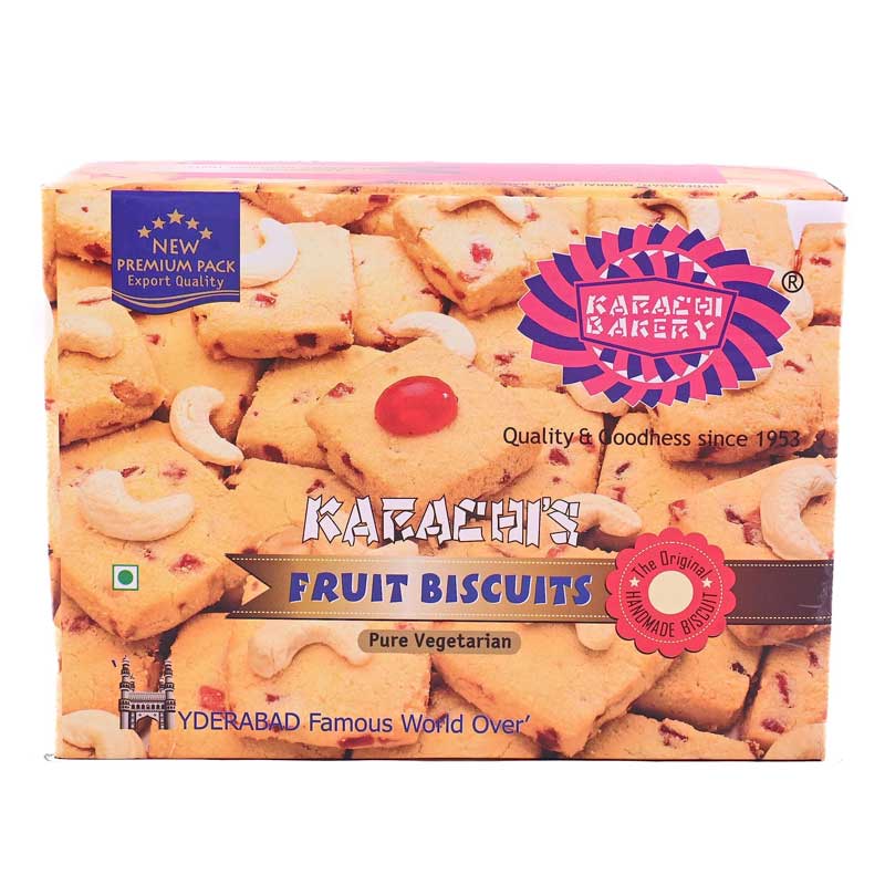 KARACHI BAKERY FRUIT BISCUITS 200GM