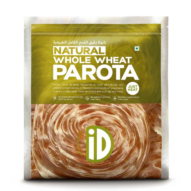 ID WHL WHEAT PAROTA 400GM 5PCS
