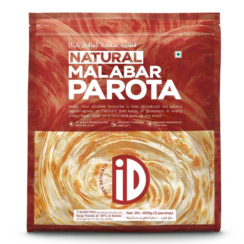 ID NTRL MALBAR  PAROTA 400GM 5PCS