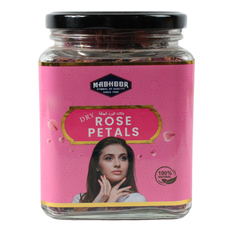 MADHOOR PREMIUM DRY ROSE PETALS 30GM
