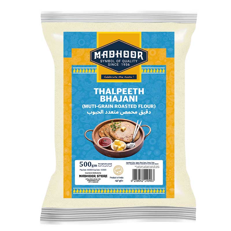 MADHOOR THALPEETH BHAJANI ATTA 500GM