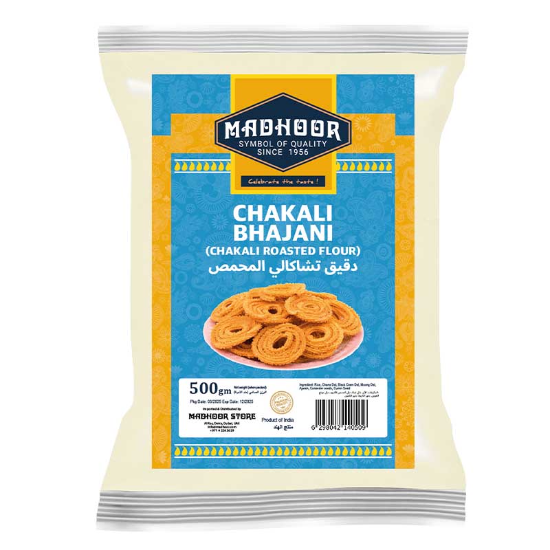 MADHOOR CHAKALI BHAJANI ATTA 500GM