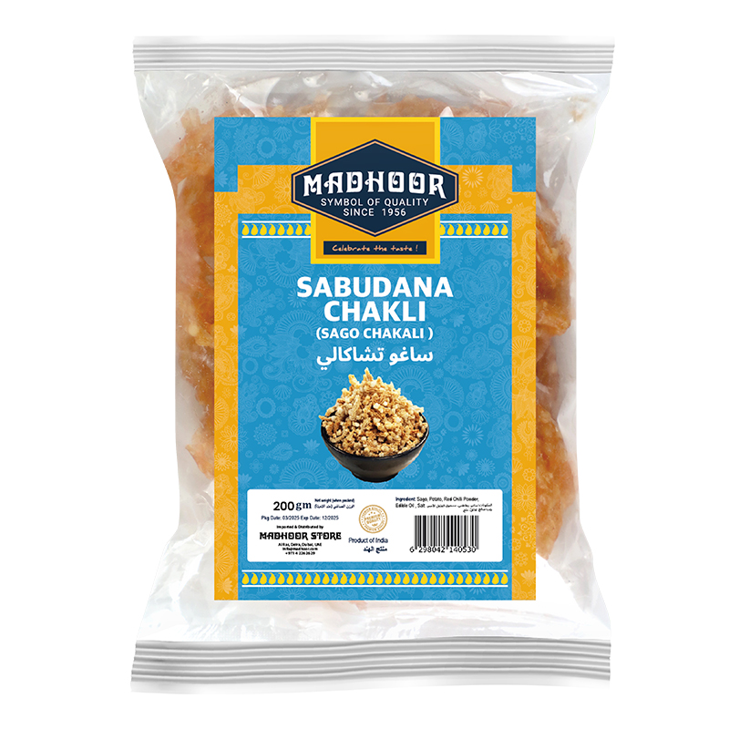 MADHOOR SABUDANA CHAKLI 200GM