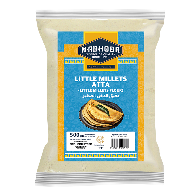MADHOOR LITTLE MILLETS ATTA 500GM