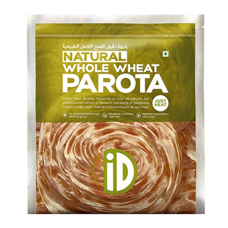 ID SUPER WHOLE WHEAT PAROTA 400GM