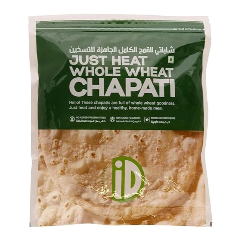 ID SUPER WHOLE WHEAT CHAPATI 400GM