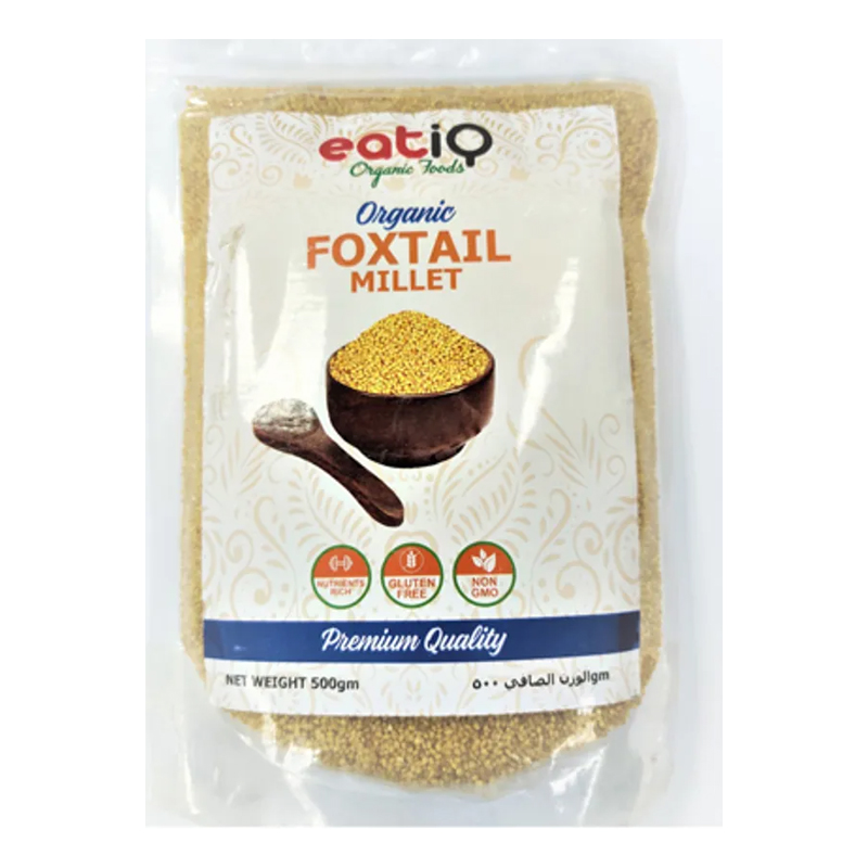 EATIQ ORGANIC FOXTAIL MILLET 500GM