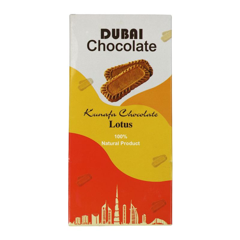 DUBAI CHOCO KUNAFA LOTUS 200GM