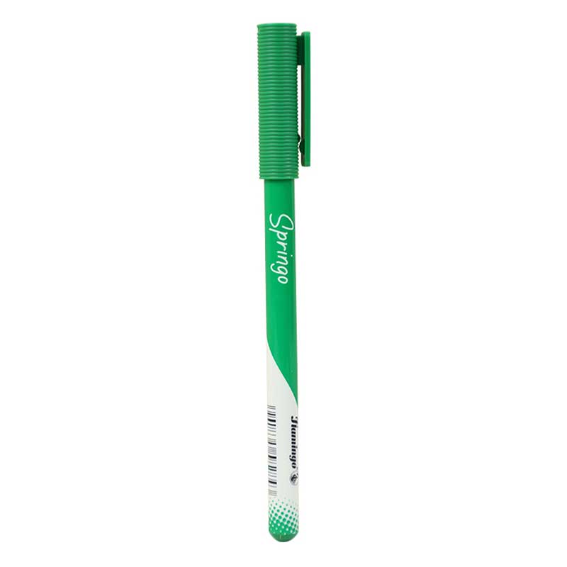 SPIRINGO BALL PEN GREEN 1MM