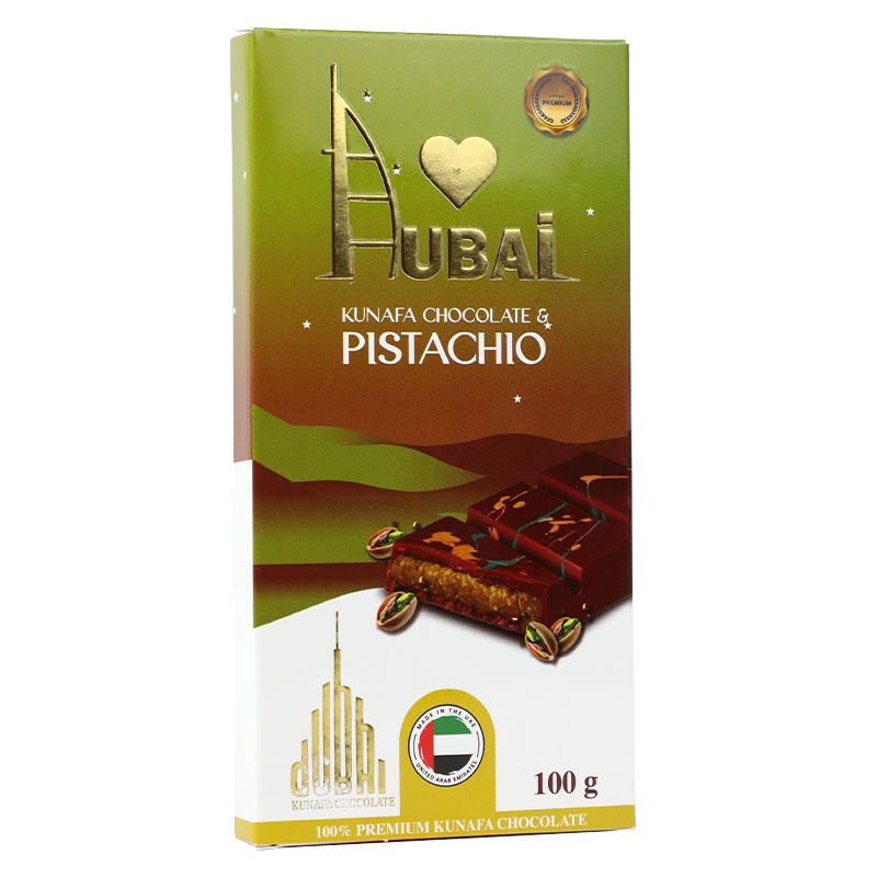 DUBAI CHOCO KUNAFA PISTCHIO 100GM