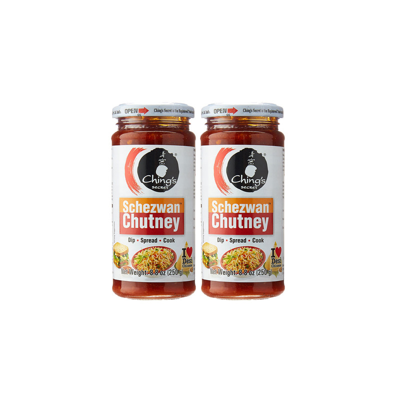 CHINGS SCHEZWAN CHUTNEY 250Gx2