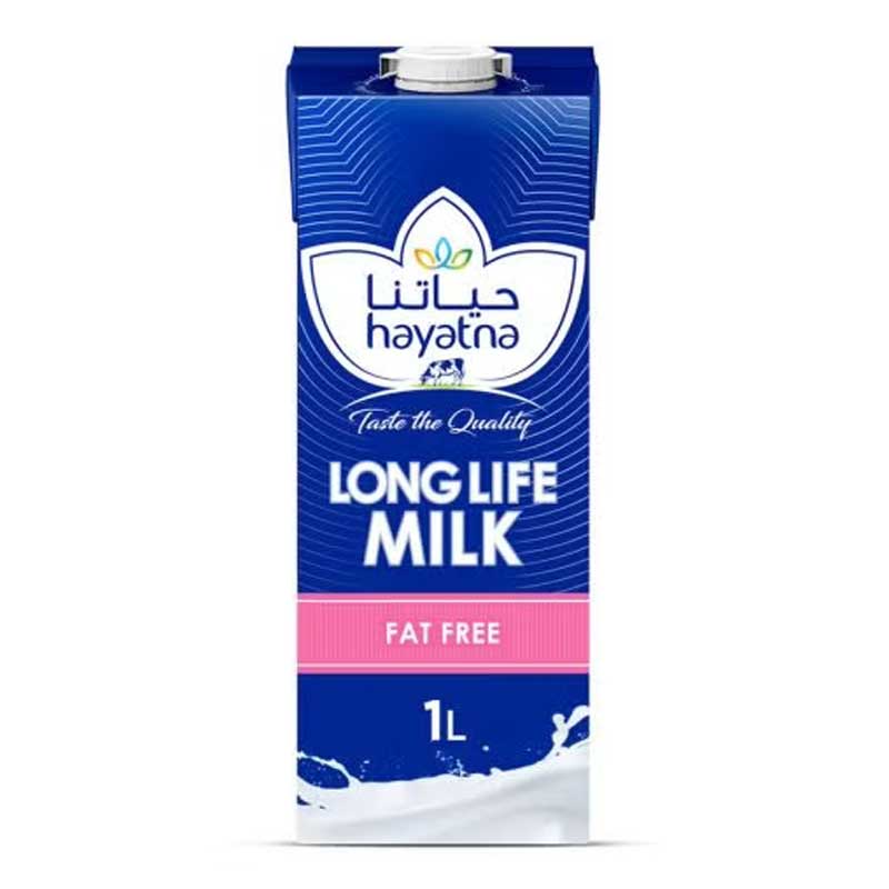 HAYATNA FRESH MILK SKIMMED 1 LTR