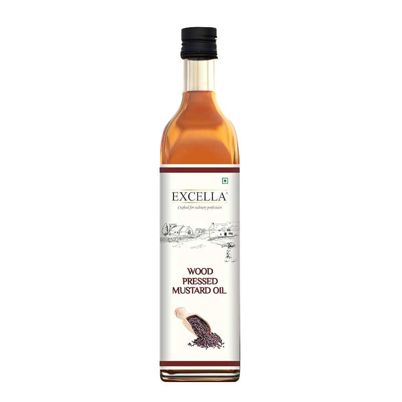 EXCELLA COLD PRESSED MUSTARD OIL 1LTR