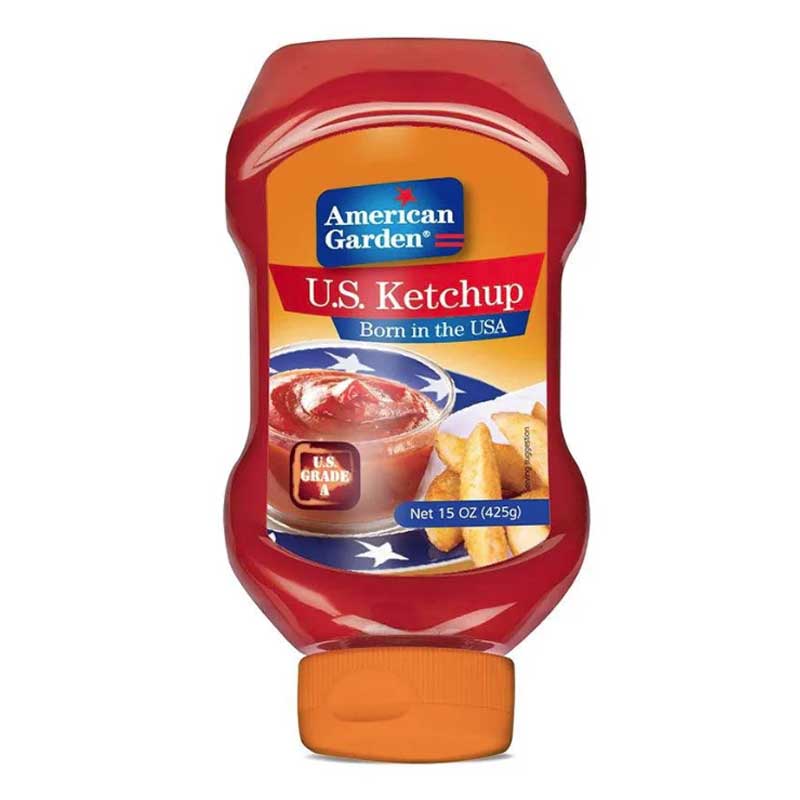 AMERICAN GARDEN TOMATO KETCHUP SQUEEZE 15oz