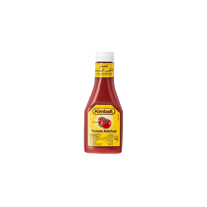 KIMBALL TOMATO KETCHUP SQZ 340GM