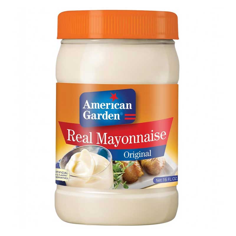 AMERICAN GARDEN MAYONNAISE FULL FAT 16oz