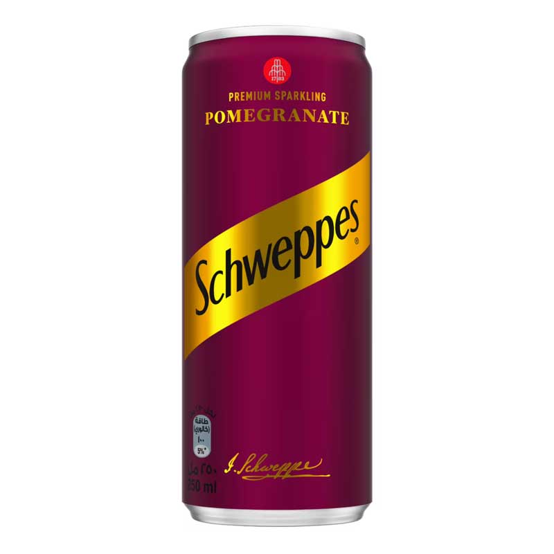 SCHWEPPES POMEGRANATE CAN 250ML