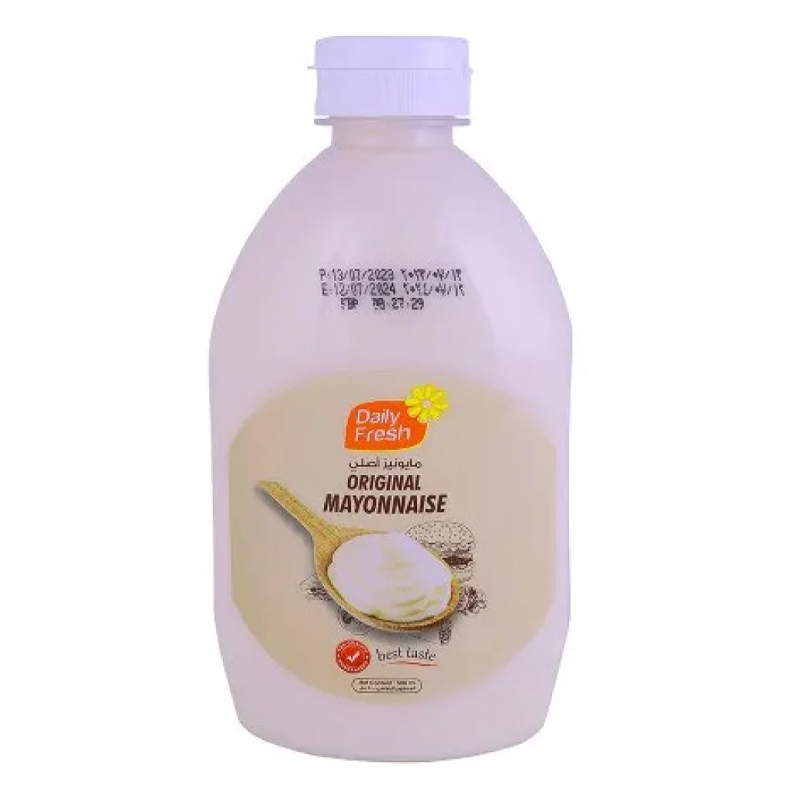 D/F MAYONNAISE SQUEEZY BLK PEP 500ML