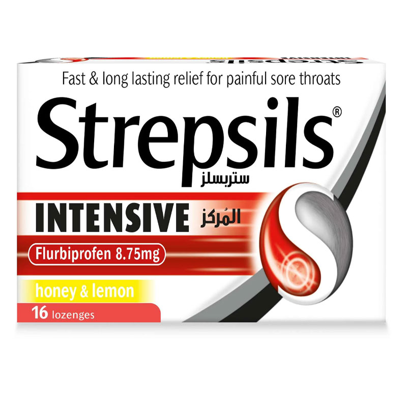 STREPSILS INTENSIVE HONEY &amp; LEMON 16TAB