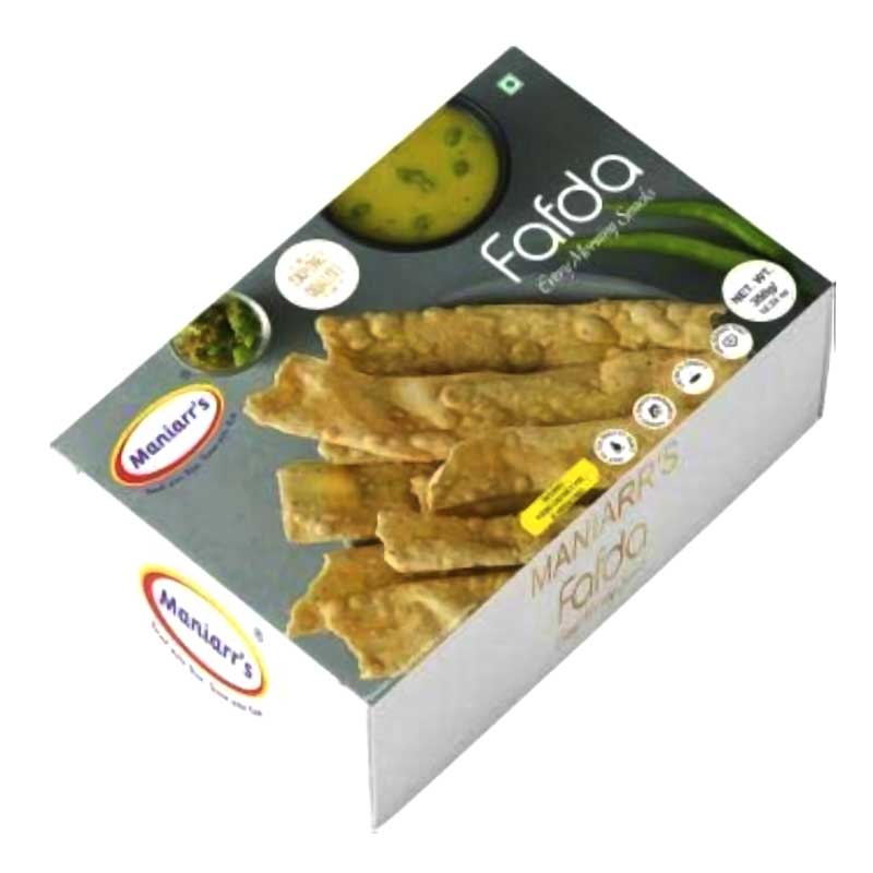 MANIARRS FAFDA WITH CHILLI &amp; CHUTNEY 350GM