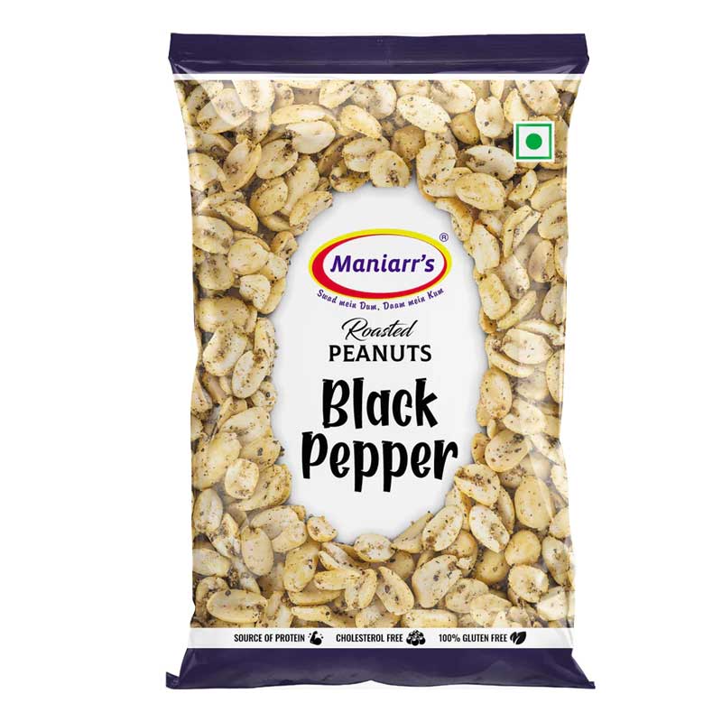 MANIARRS PEANUTS BLACK PEPPER 140GM