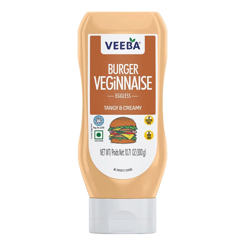 VEEBA BURGER VEGINNAISE EGGLESS TANGY &amp; CREAMY 300GM