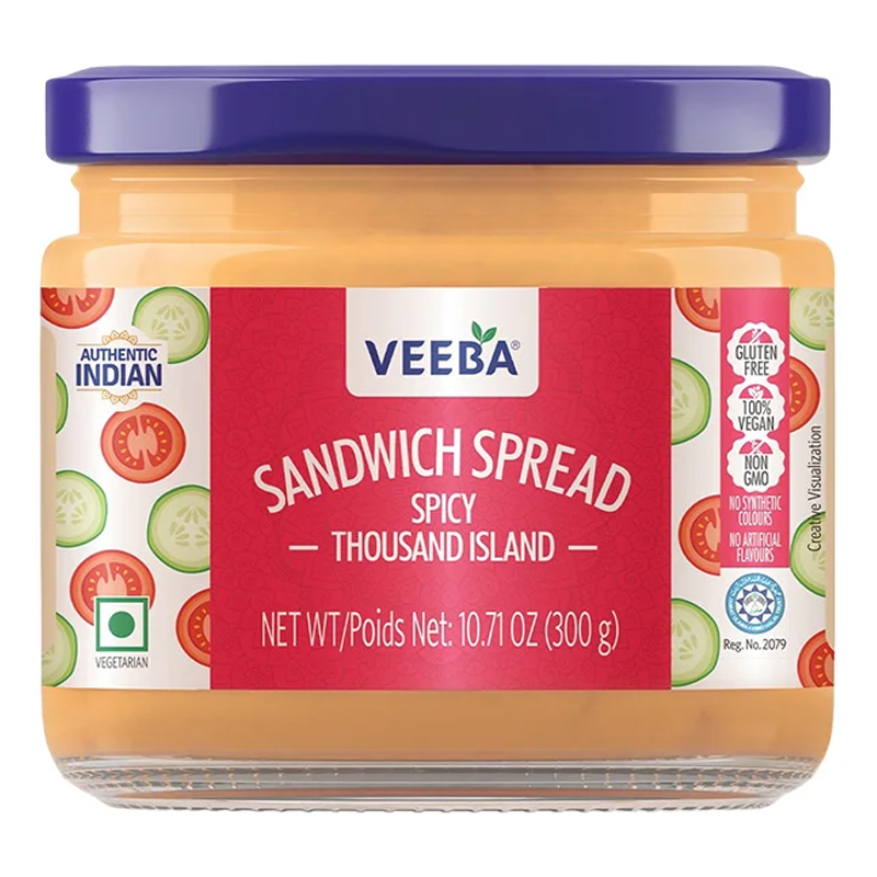 VEEBA SANDWICH SPREAD SPICY THOUSAND ISLAND 300G