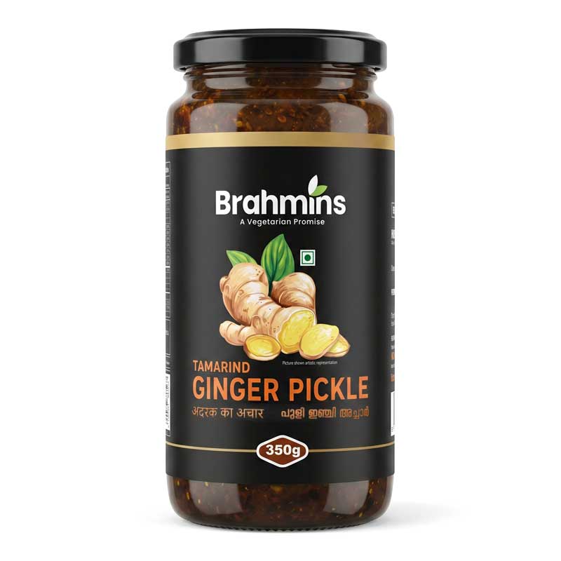 BRAHMINS GINGER PICKLE 300GM