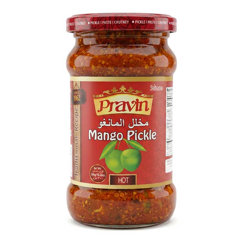 PRAVIN MANGO PICKLE GLASS BTL 300GM