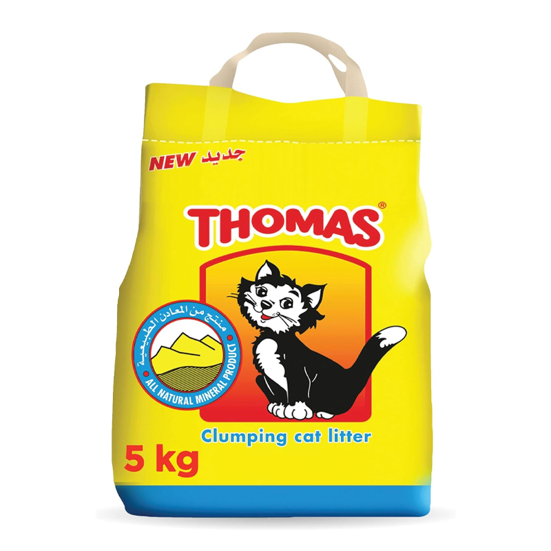 THOMAS CLUMPING CAT LITTER 5KG