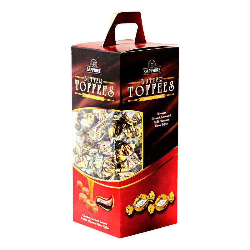 SAPPHIRE ASSORTED PREMIUM BUTTER TOFFEE 375GM