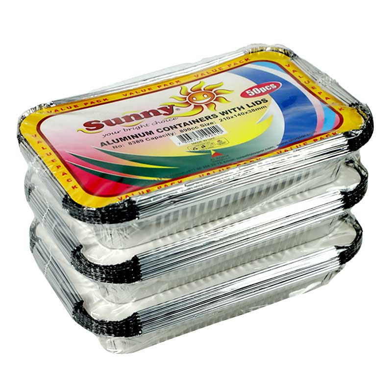 SUNNY ALUMINIUM CONTAINERS 8325 3X10PCS