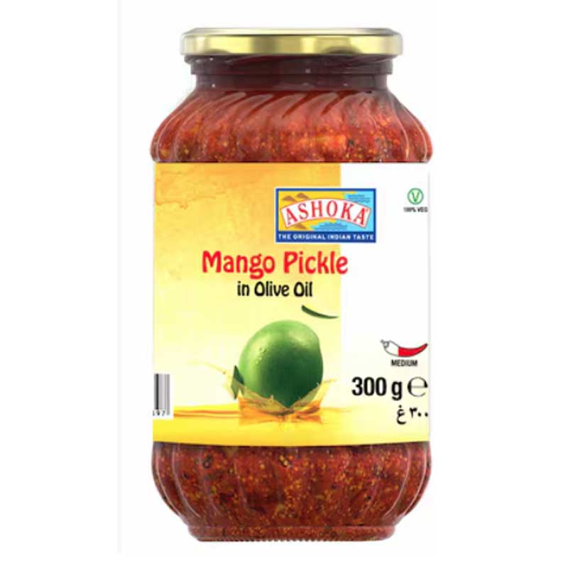ASHOKA MANGO PICKLE IN OLIVE OIL 300ML