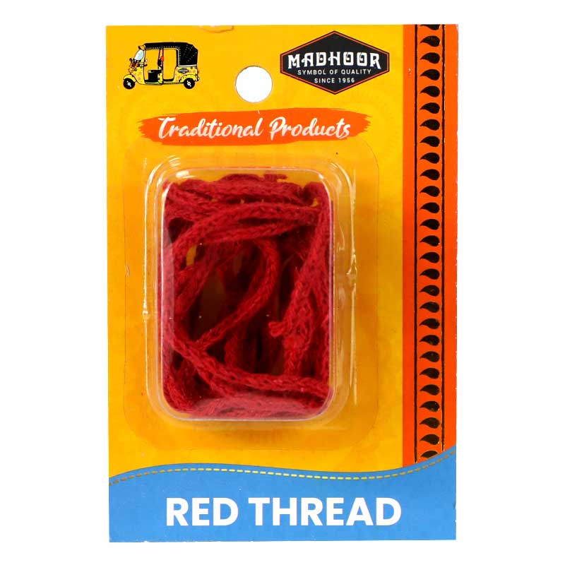 MADHOOR RED THREAD PCS