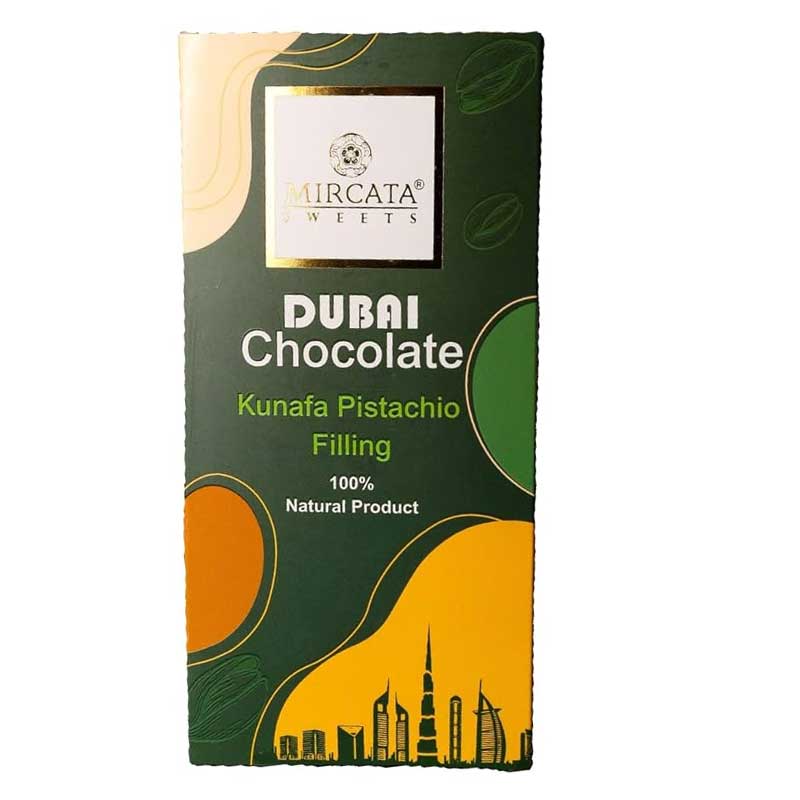MIRCATA PISTACHIO KUNAFA DUBAI CHOCOLATE 20GM