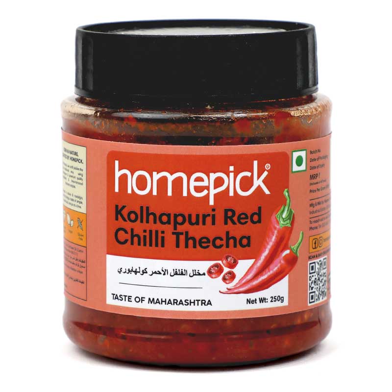 HOMEPICK PICKLE KOLHAPURI RED CHILLI 250GM