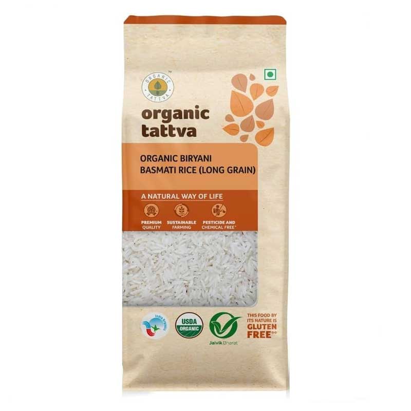 ORGANIC TATTVA BIRYANI BASMATI RICE 1KG