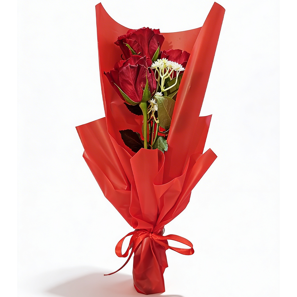 ROSE FLOWER 3PCS